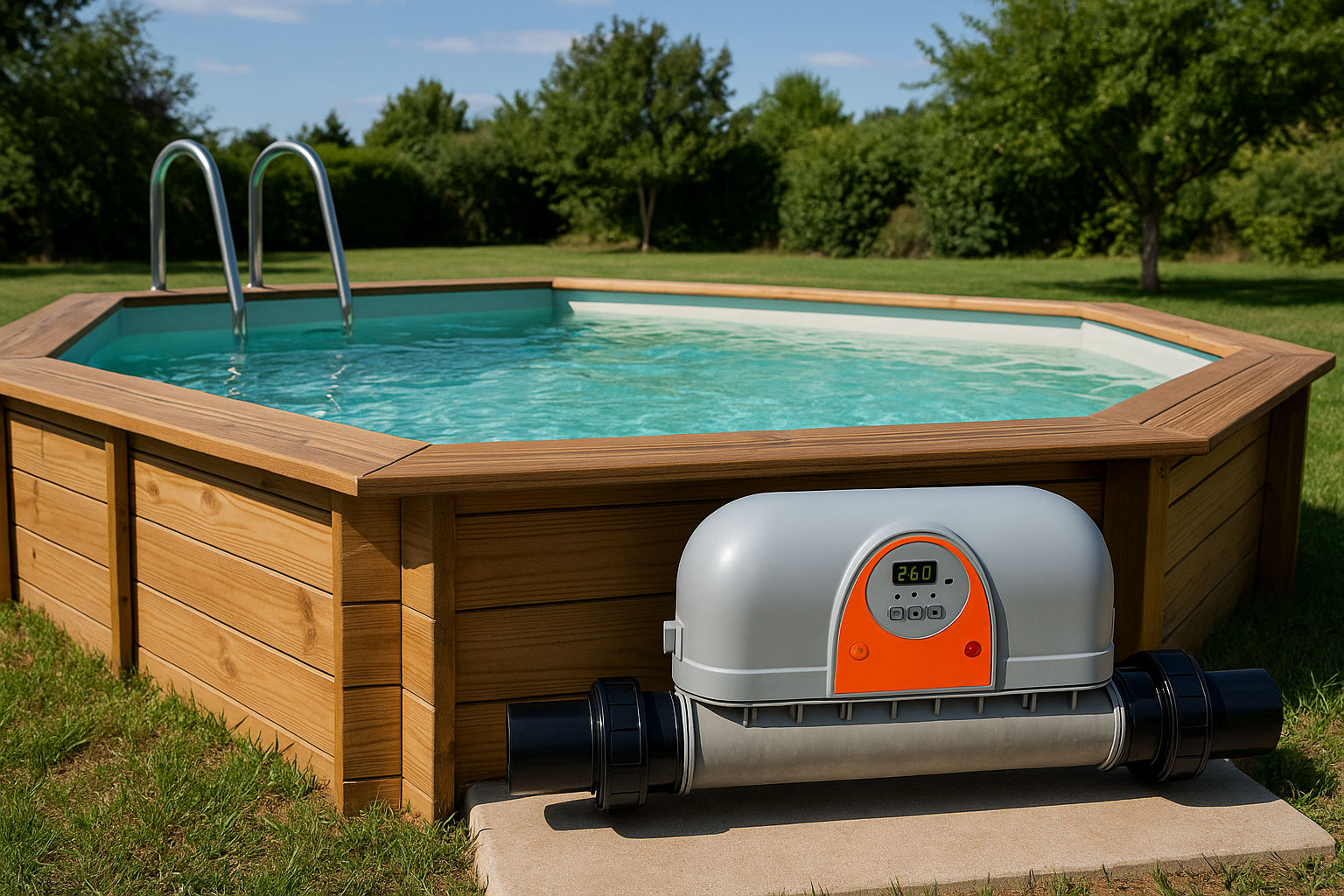 réchauffeur piscine